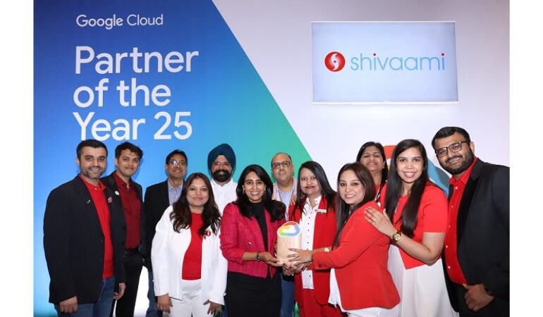 Shivaami Named A  Google Cloud Partner of the Year!