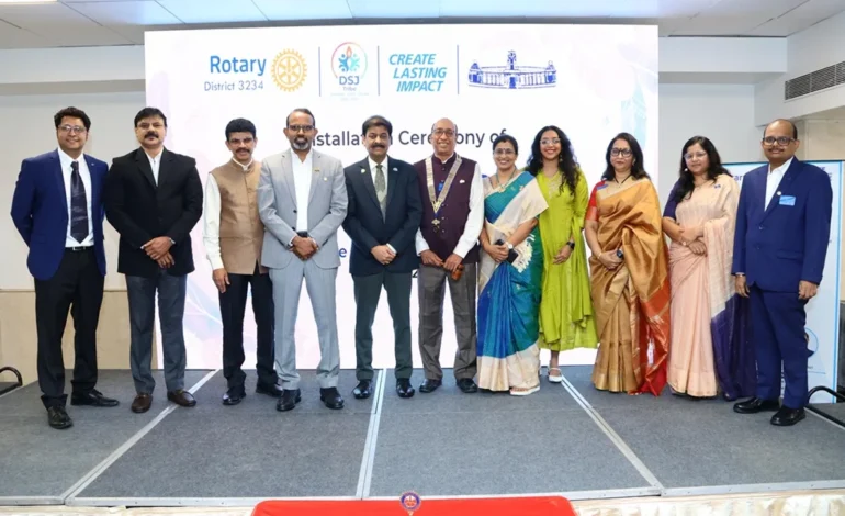 Rtn. R. Srikanth Installed as 67th President of Rotary Club of Madras South for RY 2026–27